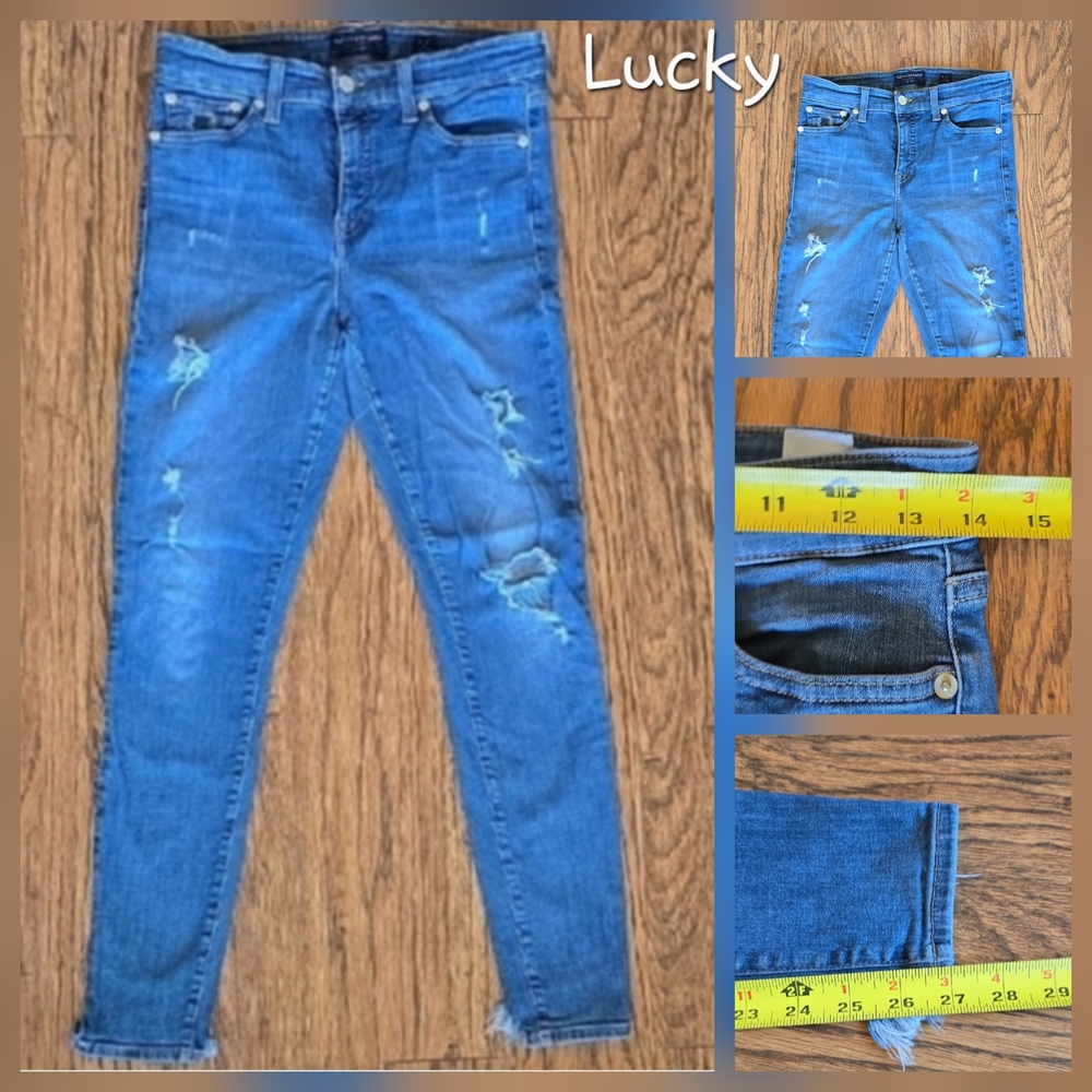 5/$40 Skinny Jeans - Women's Size 6/28 - Levis, Gap, Lucky, D Jeans & Kancan - Picture 3 of 10